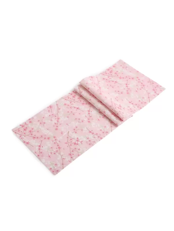 Beautiful flower pattern reversible table runner - Amoliconcepts