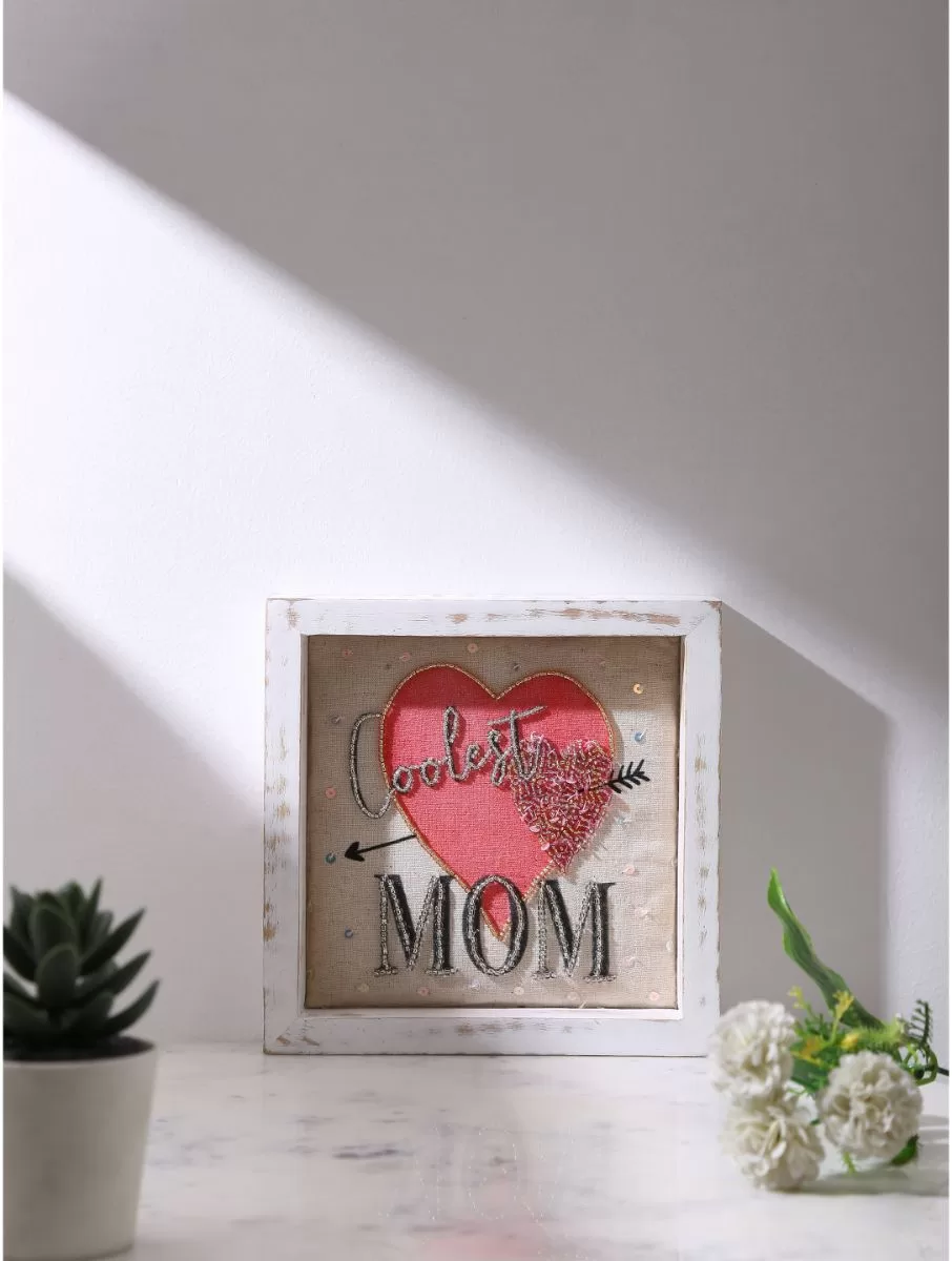 Coolest Mom hand crafted, beaded wall décor – Amoliconcepts