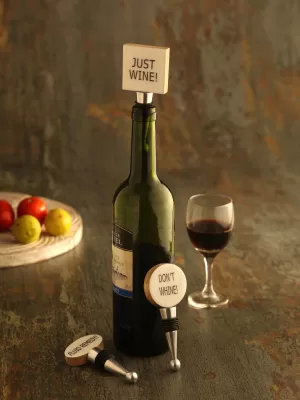 Wine Stoppers With Quirky Captions – Amoliconcepts