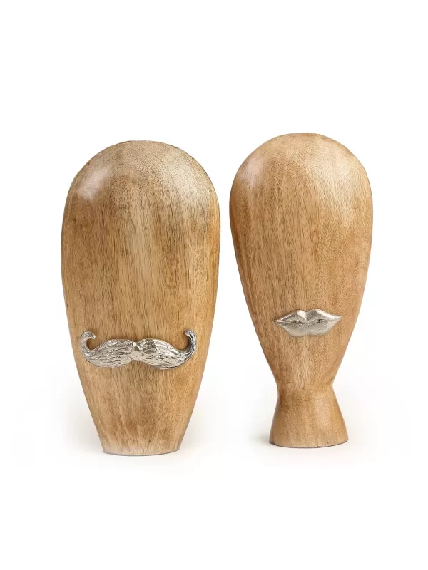 Quirky Man and Woman figurine Table décor – Amoliconcepts - Amoliconcepts