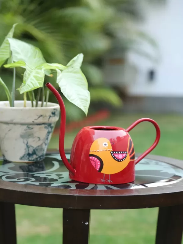 Bird Design Watering Can – Red – Amoliconcepts - Amoliconcepts