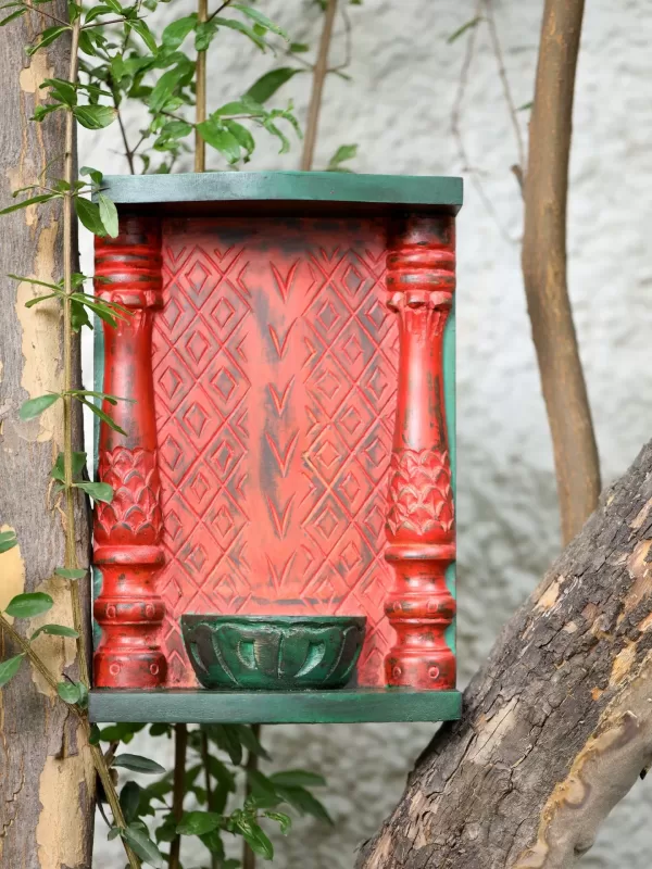 Antique Red and Green Wall Décor – Amoliconcepts - Amoliconcepts