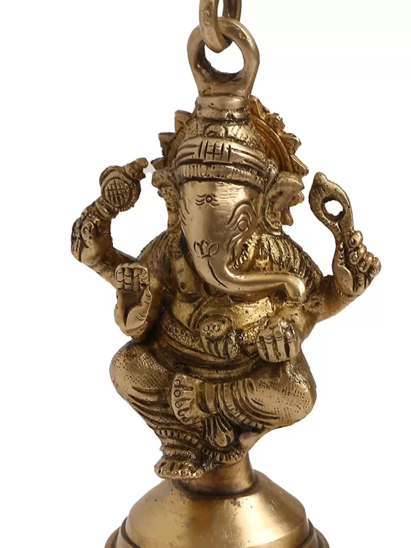 Ganesha hanging Bell with Chain – Amoliconcepts - Amoliconcepts