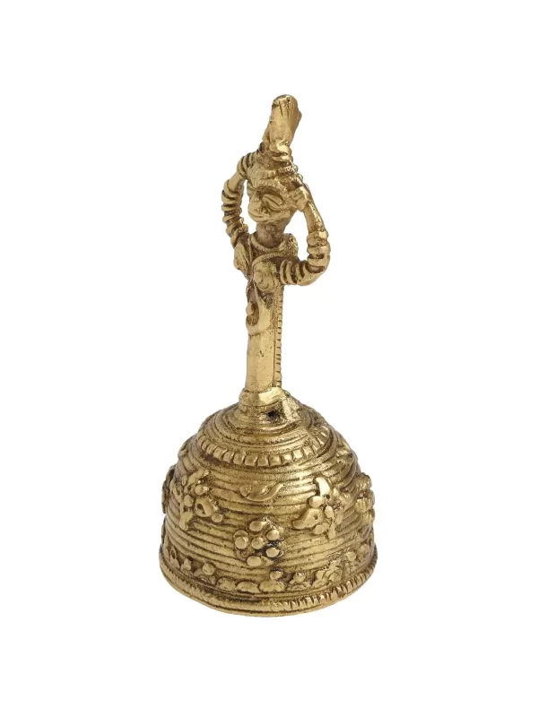Lady design Dhokra bell - Amoliconcepts