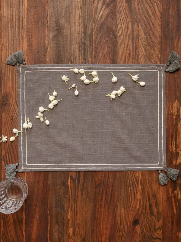 Grey placemats - Amoliconcepts