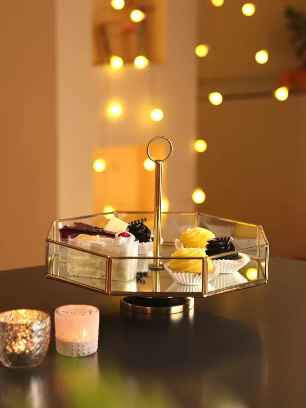 Mirror Glass Cake & Cookie Stand – Amoliconcepts