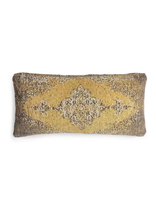 Jacquard chenille cushion cover multicolor - Amoliconcepts