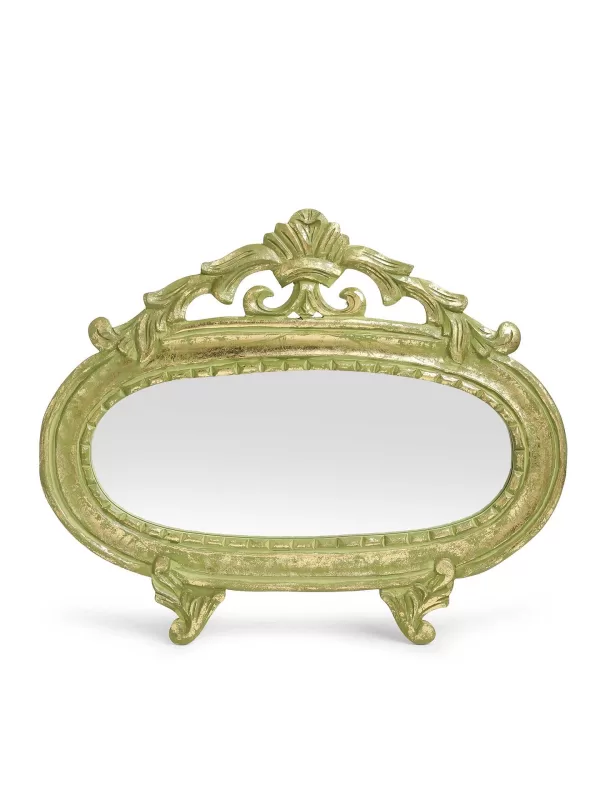 Green Mirror with Gold Foiling - Amoliconcepts