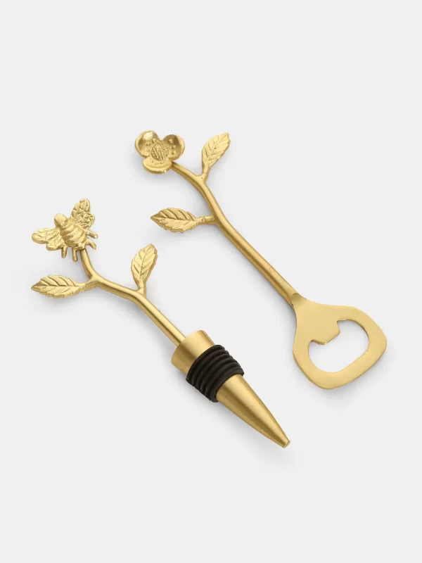 Bee Bottle Stopper & Flower Opener – Amoliconcepts