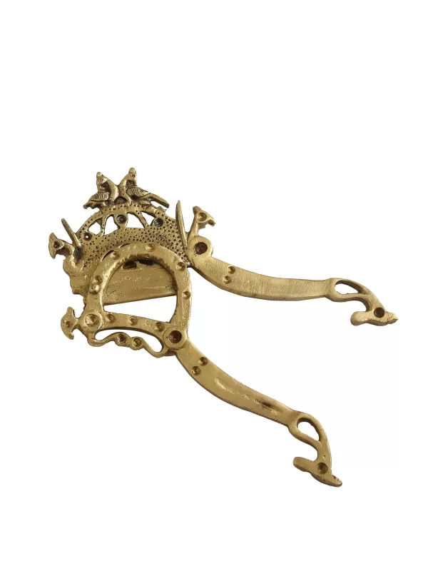 Peacock design Nutcracker in Brass - Amoliconcepts