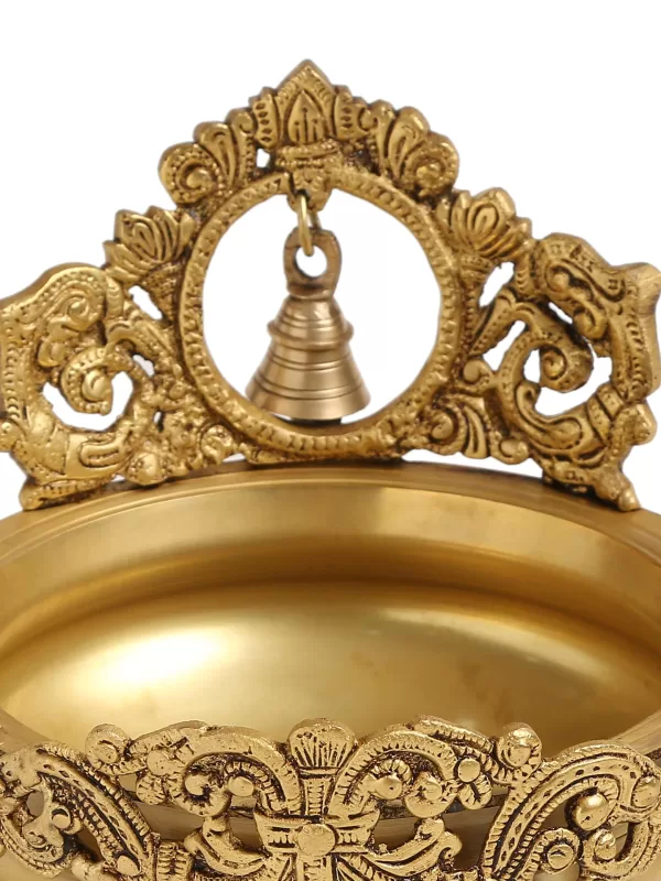 Bell design Urli in Brass - Amoliconcepts