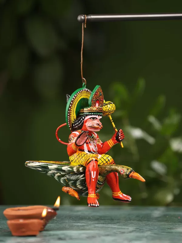 Vayuputra hanuman on Bird-Single piece - Amoliconcepts