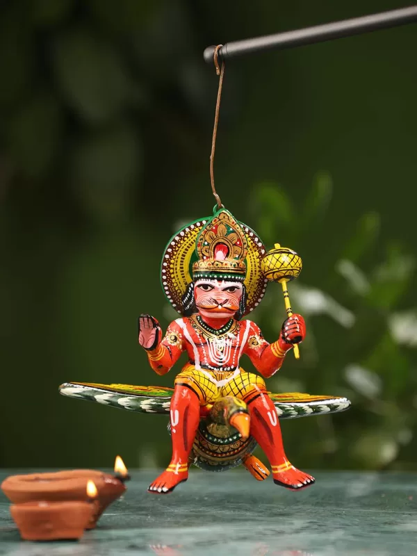 Vayuputra hanuman on Bird-Single piece - Amoliconcepts