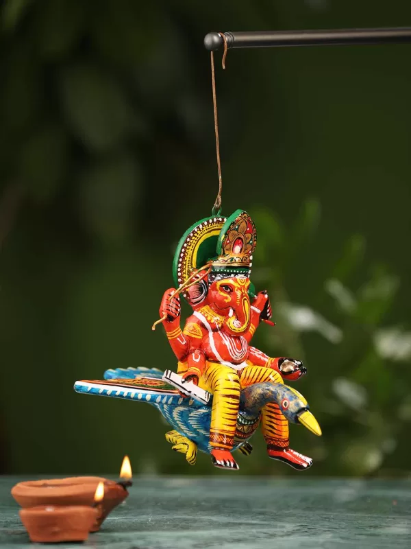 Siddhi Ganesha on Bird-Single piece - Amoliconcepts