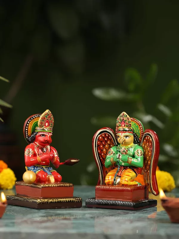 Garuda and Hanuman PAIR - Amoliconcepts