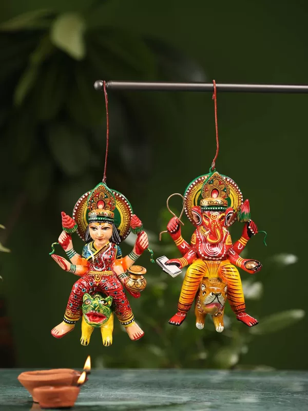 Laxmi and Ganesha pair - Amoliconcepts