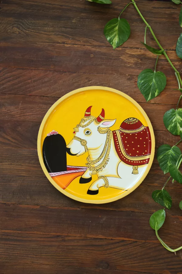 Scared Cow wall plate - Amoliconcepts