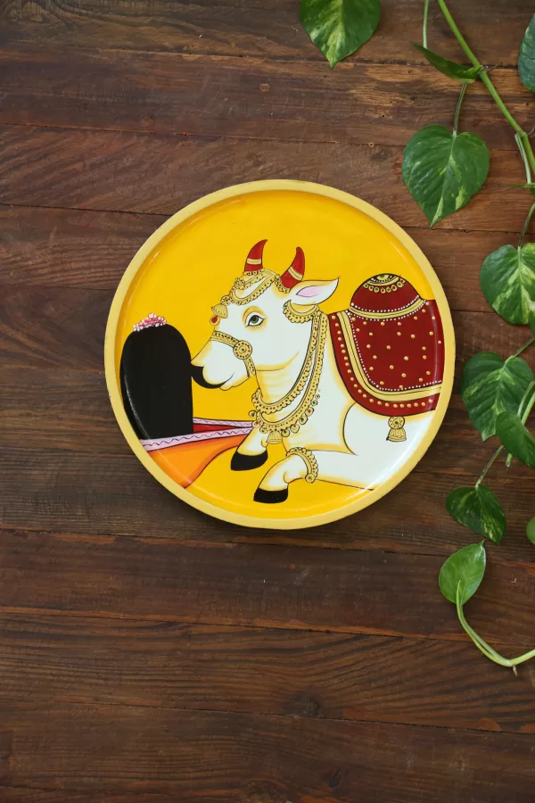 Scared Cow wall plate - Amoliconcepts