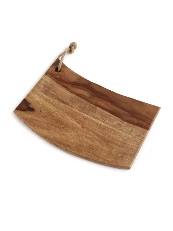 Specially Designed  Natural Finish Rectangular Chopping Board - Amoliconcepts